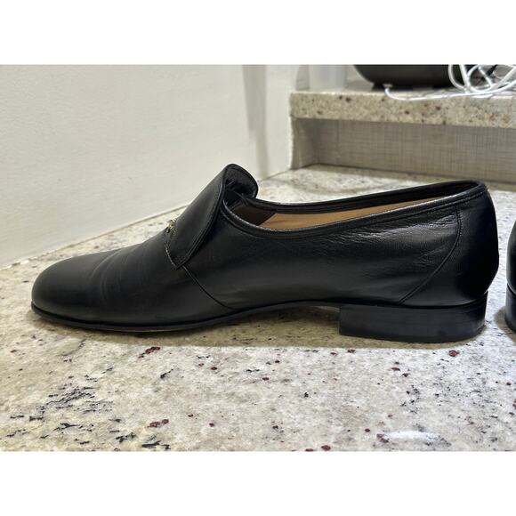 Bally of Switzerland Adrian 04 Black Leather Bit Loafer Men\'s Size 11 Dress Shoe main image 6